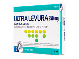 Imagen del producto Ultra levura 250 mg 10 cápsulas